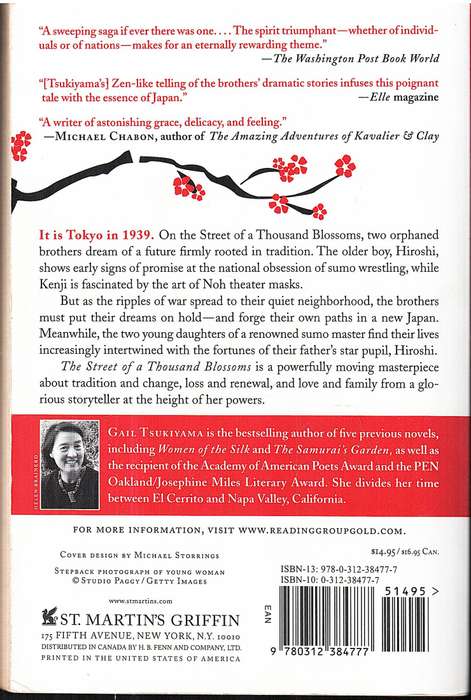The Street of a Thousand Blossoms - Gail Tsukiyama