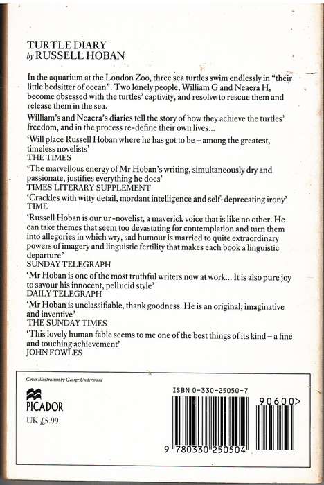 Turtle Diary - Russell Hoban