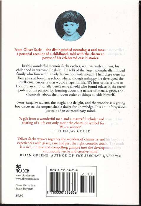 Uncle Tungsten: Memories of a Chemical Childhood - Oliver Sacks