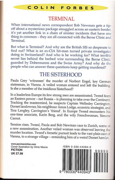 'Terminal' / 'The Sisterhood' (Omnibus) - Colin Forbes