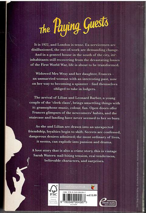 The Paying Guests - Sarah Waters