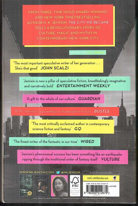 The Great Cities 01: The City We Became - NK Jemisin