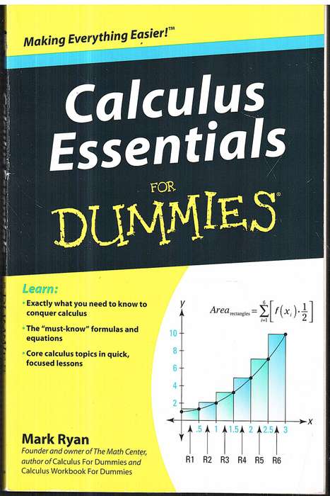Calculus Essentials for Dummies - Mark Ryan