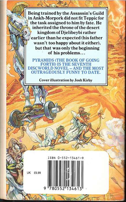 Pyramids: The Book of Going Forth (A Discworld Novel #7 - Terry Pratchett