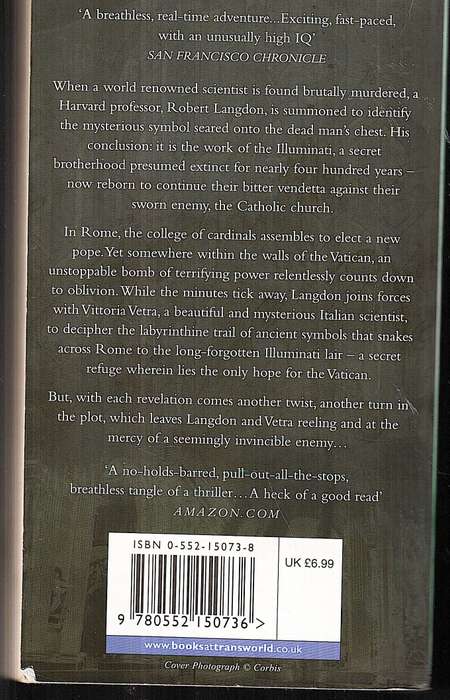 Angels and Demons - Dan Brown