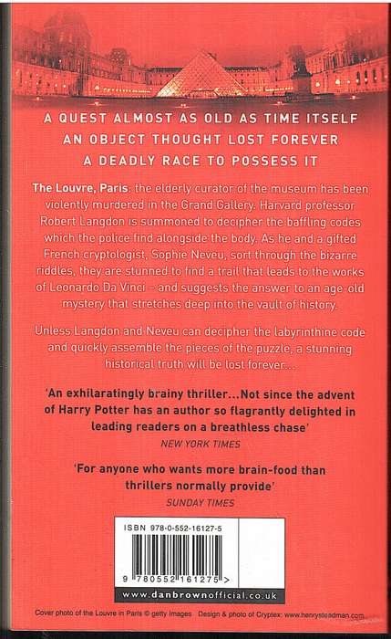 The Da Vinci Code - Dan Brown