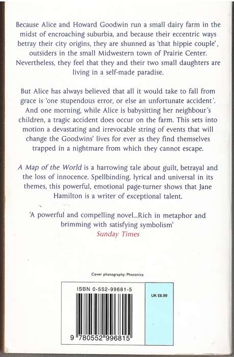 A Map of the World - Jane Hamilton