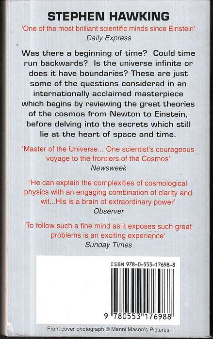 A Brief History of Time: From the Big Bang to Black Holes - Stephen Hawking