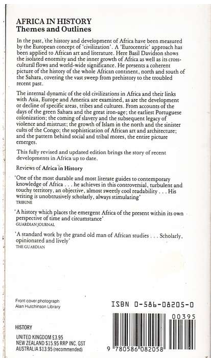 Africa in History - Basil Davidson