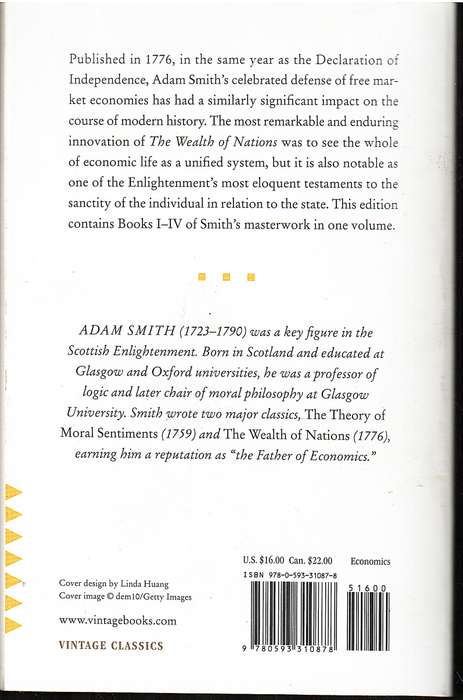 The Wealth of Nations - Adam Smith