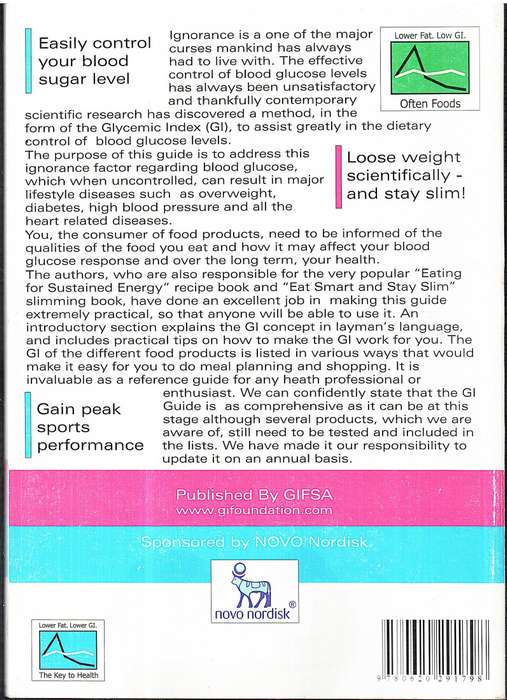 Glycemic Index Guide - Gabi Steenkamp & Liesbet Delport