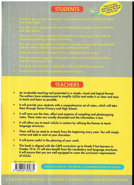 isiZulu Handbook and Study Guide (Senior Primary, High School and for Anyone Learning isiZulu)