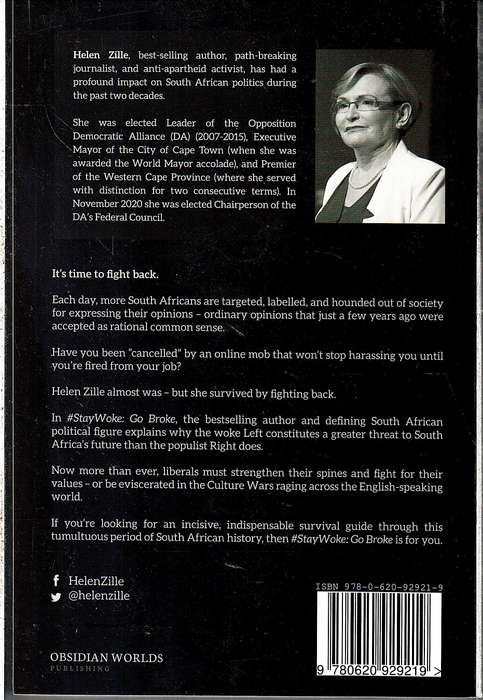 #Stay Woke: Go Broke - Helen Zille