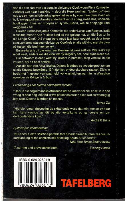 Fiela se Kind - Dalene Matthee [Movie Tie-in edition]