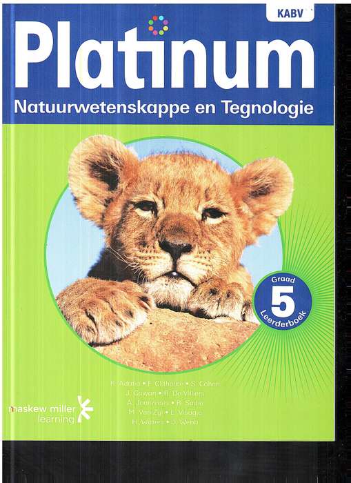 Platinum Natuurwetenskappe en Tegnologie Graad 5 Leerderboek