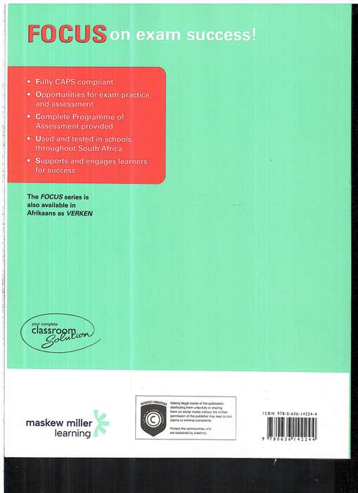Focus Geography Grade 12 Learner's Book