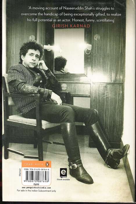 And Then One Day: A Memoir - Naseeruddin Shah
