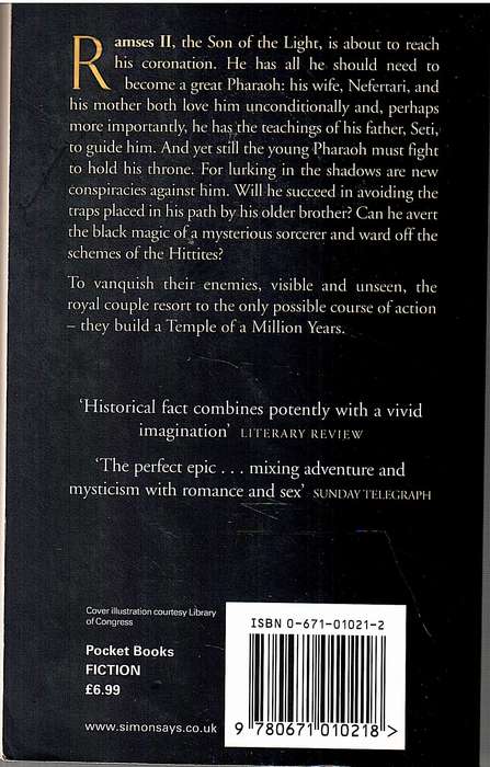 Ramses Vol 2: The Temple of a Million Years - Christian Jacq