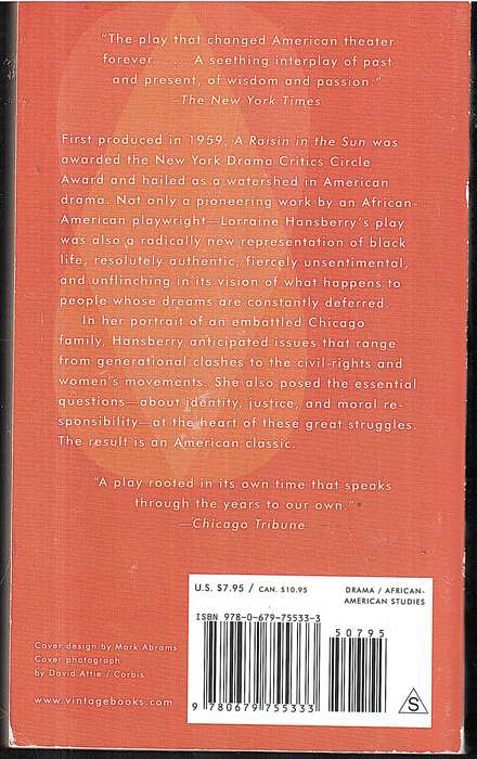 A Raisin in the Sun - Lorraine Hansberry