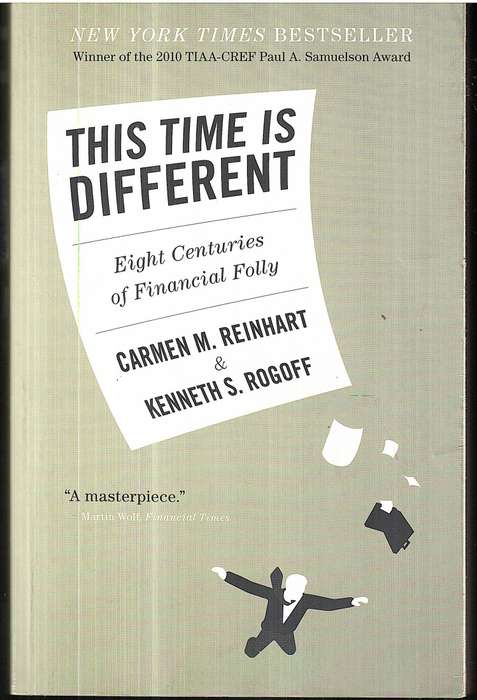 This Time is Different: Eight Centuries of Financial Folly - Carmen M Reinhart & Kenneth S Rogoff