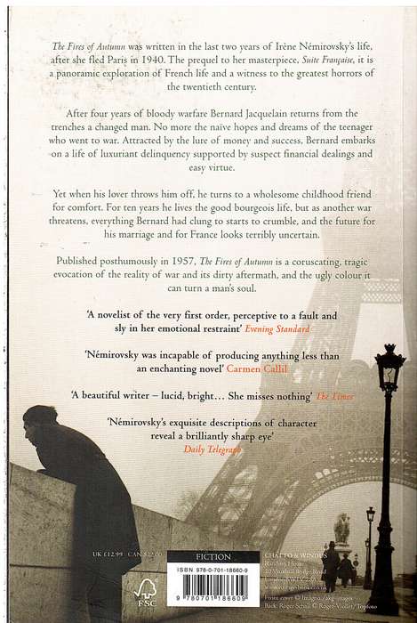The Fires of Autumn - Irene Nemirovsky