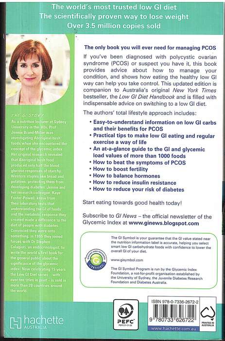 Low GI Diet for Polycystic Ovary Syndrome - Professor Jennie Brand-Miller