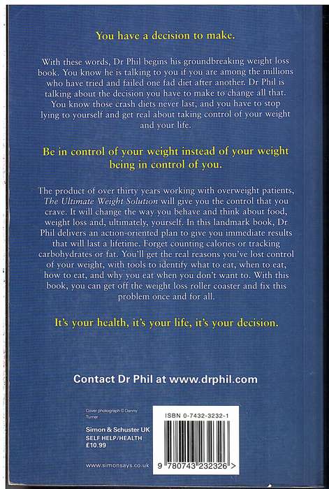 The Ultimate Weight Solution - Dr Phil McGraw