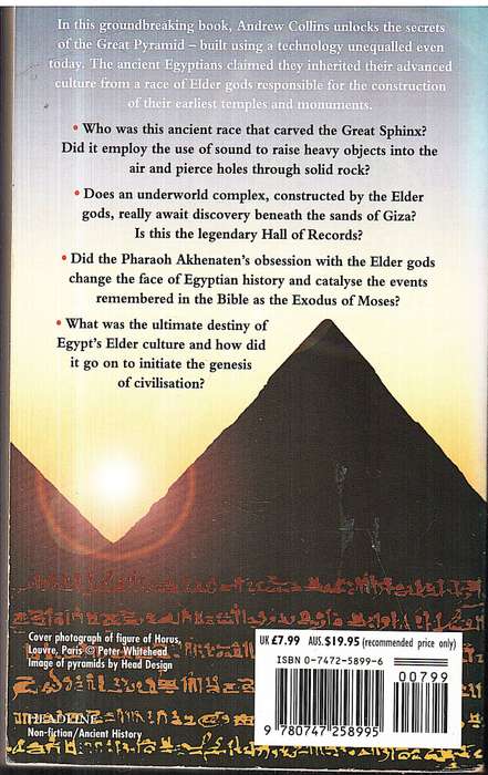 Gods of Eden: Egypt's Lost Legacy and the Genesis of Civilisation - Andrew Collins