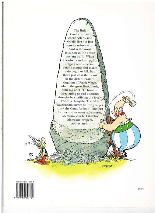 Asterix 28: Asterix and The Magic Carpet - A Uderzo