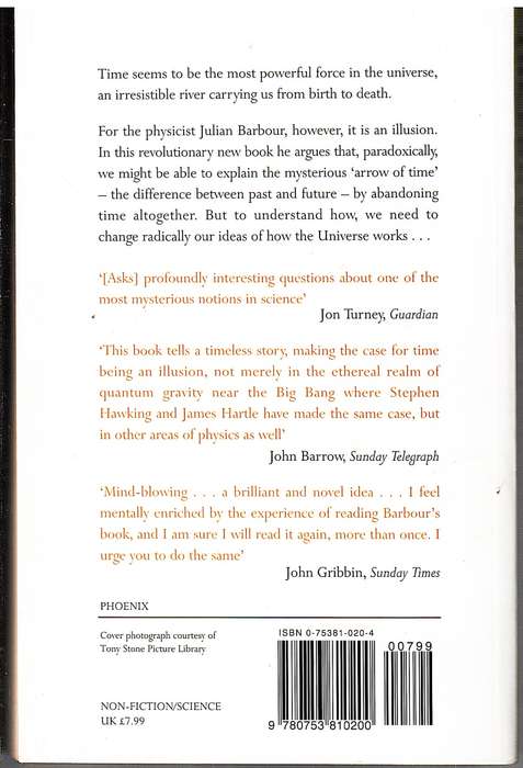 The End of Time: The Next Revolution in Our Understanding of the Universe - Julian Barbour