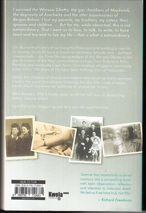 I Am Ella: A Remarkable Story of Survival, from Auschwitz to Africa - Joanne Jowell