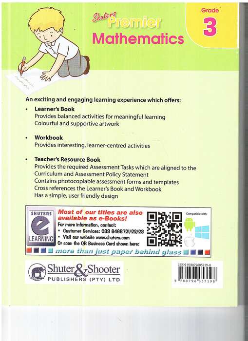 Shuters Premier Mathematics Grade 3 Learner's Book