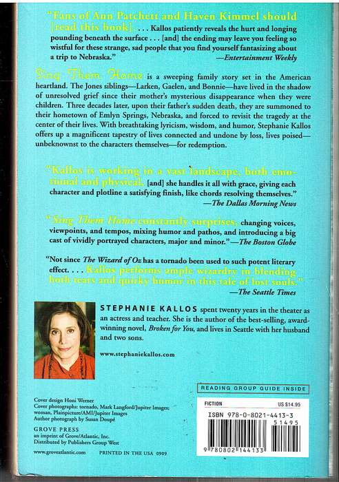 Sing Them Home - Stephanie Kallos