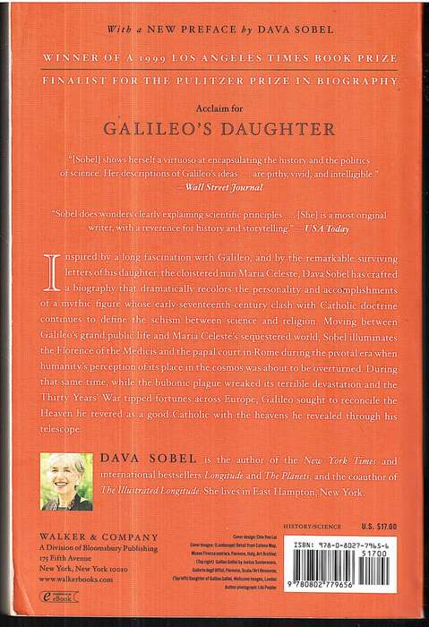 Galileo's Daughter: A Historical Memoir of Science, Faith, and Love - Dava Sobel