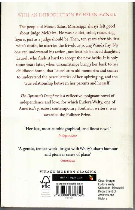 The Optimist's Daughter - Eudora Welty