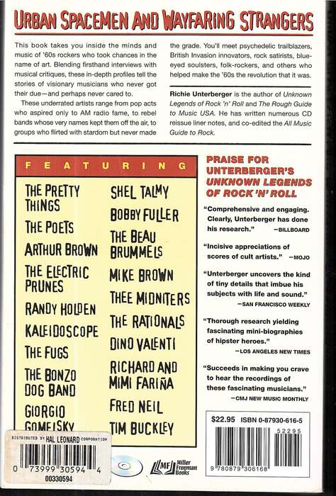 Urban Spacemen & Wayfaring Strangers: Overlooked Innovators & Eccentric Visionaries of 60s Rock-Unte