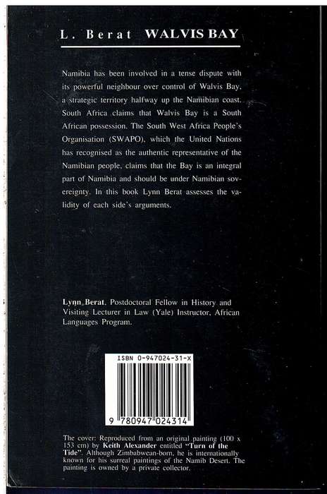 Walvis Bay: The Last Frontier - Lynn Berat