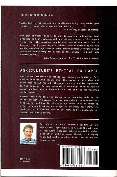 Meat Market: Animals, Ethics, & Money - Erik Marcus
