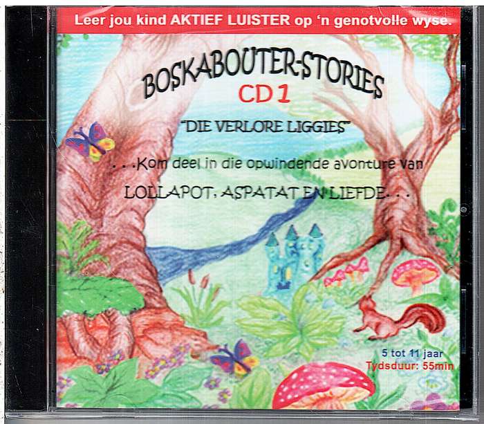 Boskabouter-stories CD 1: "Die Verlore Liggies" CD [NEW / SEALED]