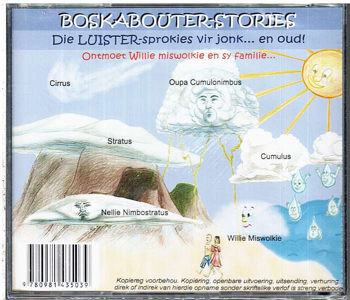 Boskabouter-stories CD 3: "Willie Wolk Word GROOT - Sommer BAIE G-R-O-O-T" CD [NEW / SEALED]