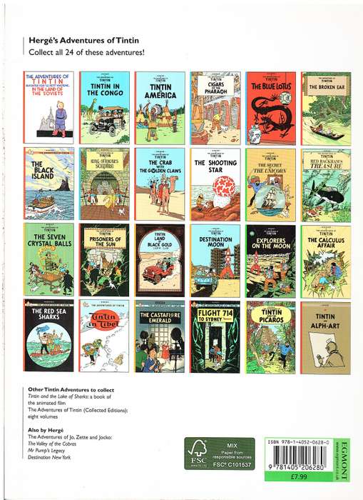 The Adventures of Tintin 17: Explorers on the Moon - Herge