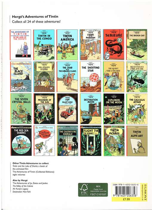 The Adventures of Tintin 23: Tintin and the Picaros - Herge