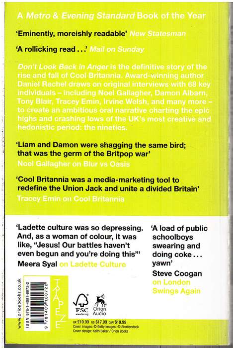 Don't Look Back In Anger: The rise & fall of Cool Britannia - Daniel Rachiel