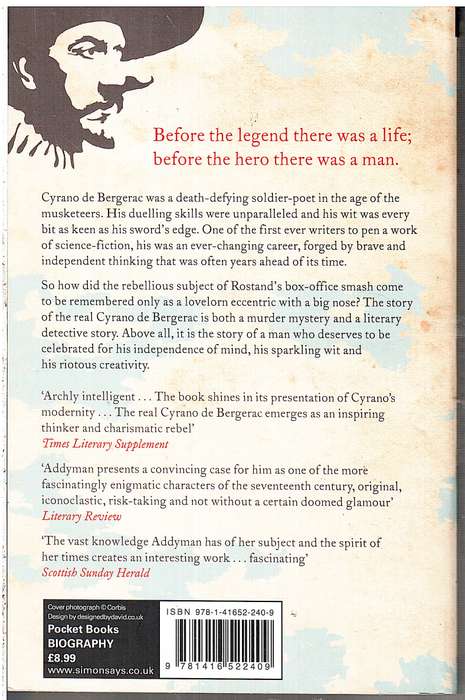 Cyrano: The Life & Legend of Cyrano de Bergerac - Ishbel Addyman