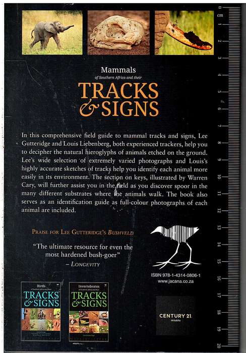 Mammals of Southern Africa and their Tracks & Signs - Lee Gutteridge & Louis Liebenberg
