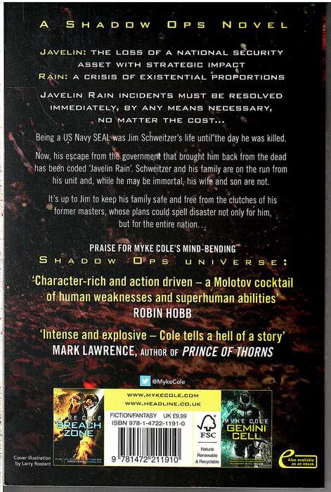 Reawakening Trilogy 02: Javelin Rain - Myke Cole
