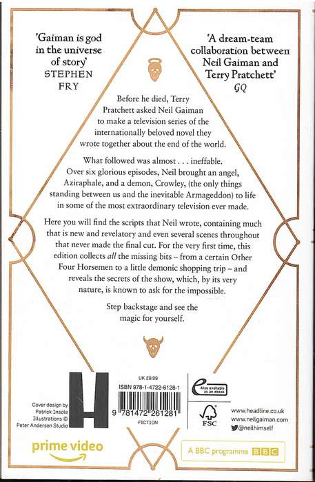The Quite Nice and Fairly Accurate Good Omens Script Book - Terry Pratchett & Neil Gaiman