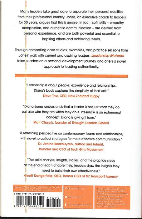 Leadership Material: How Personal Experience Shapes Executive Presence - Diana Jones