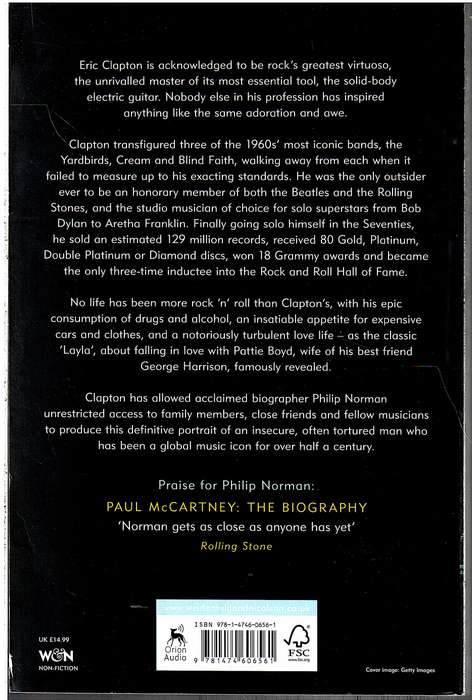 Slowhand: The Life and Music of Eric Clapton - Philip Norman