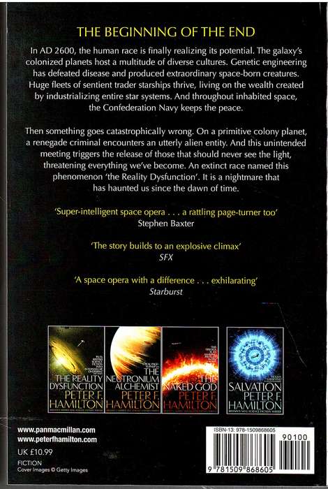 Night's Dawn 01: The Reality Dysfunction - Peter F Hamilton